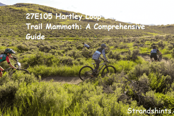 27E105 Hartley Loop Single Track Trail Mammoth: A Comprehensive Guide