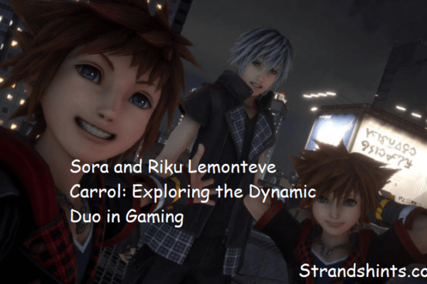 Sora and Riku Lemonteve Carrol: Exploring the Dynamic Duo in Gaming